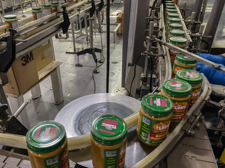 Peanut Butter Production Factory